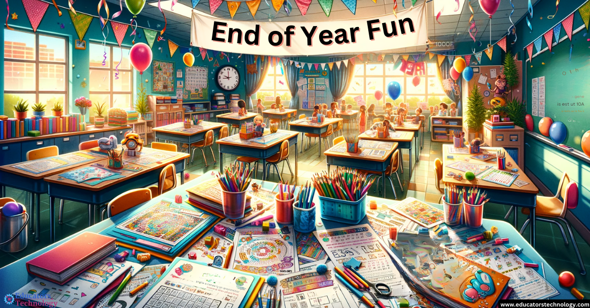 Some Awesome End of Year Printable Worksheets and Activities for ...