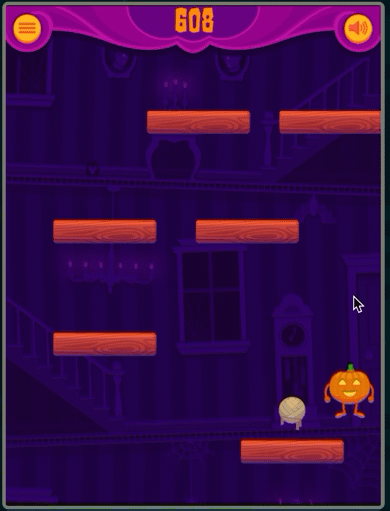 Halloween hop game