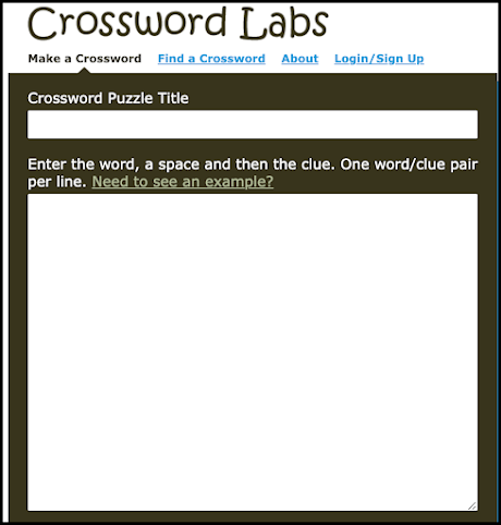 Crossword labs