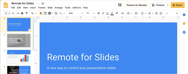 google slides remote presentation