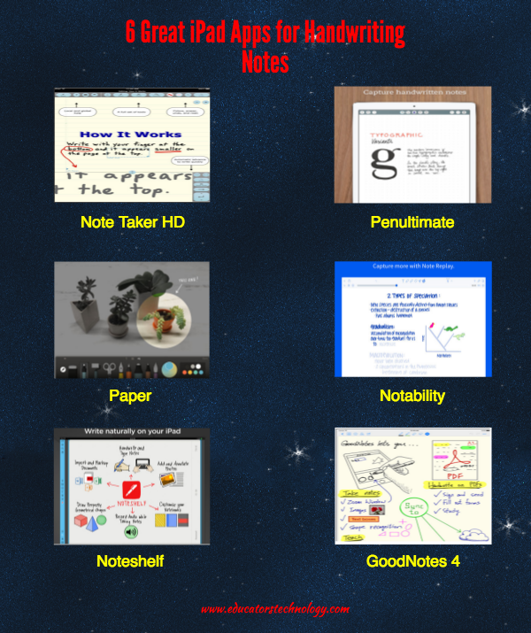 6 Great iPad Apps for Handwriting Notes