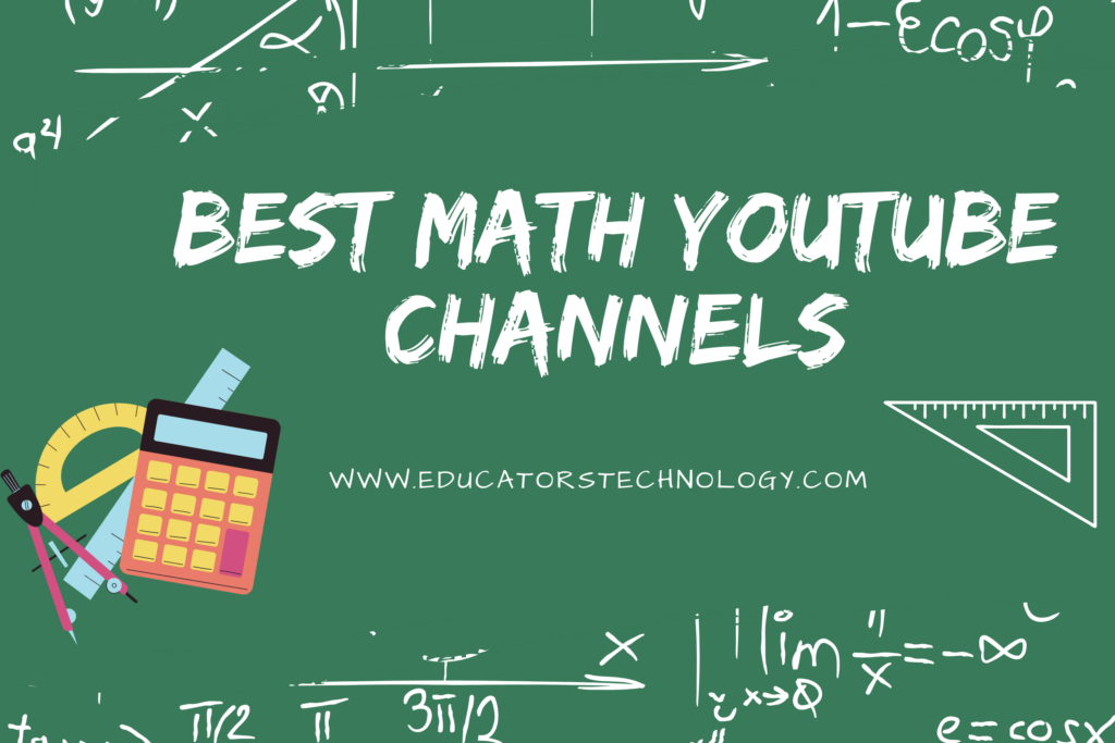20 Great  Channels for Math Teachers - Educators Technology