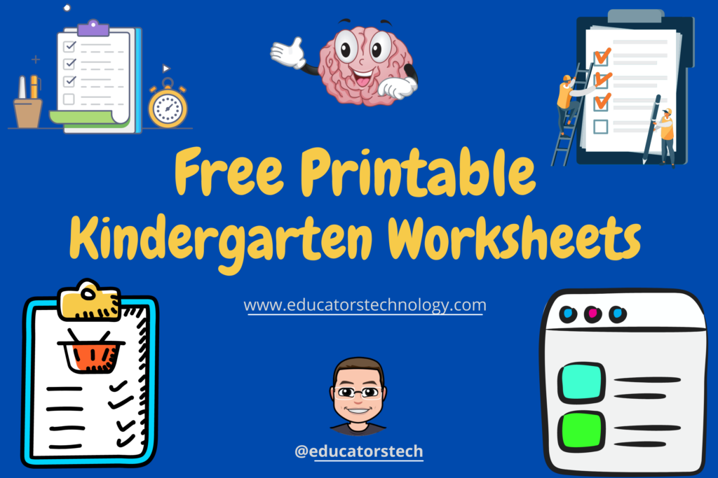 Free Printable Kindergarten Worksheets to Use with Your Kids ...