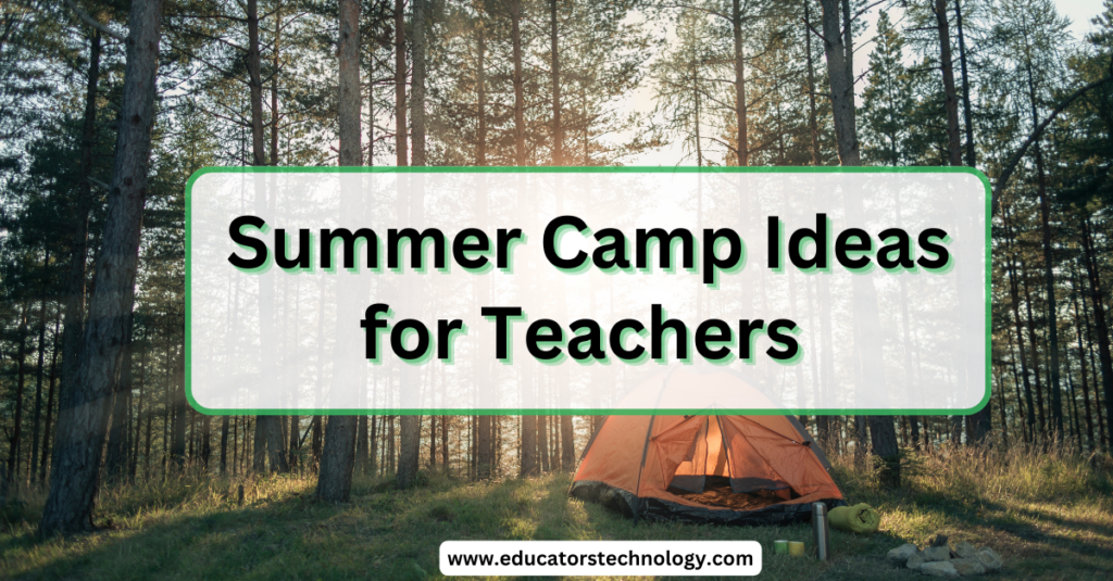 Summer camp ideas for teachers