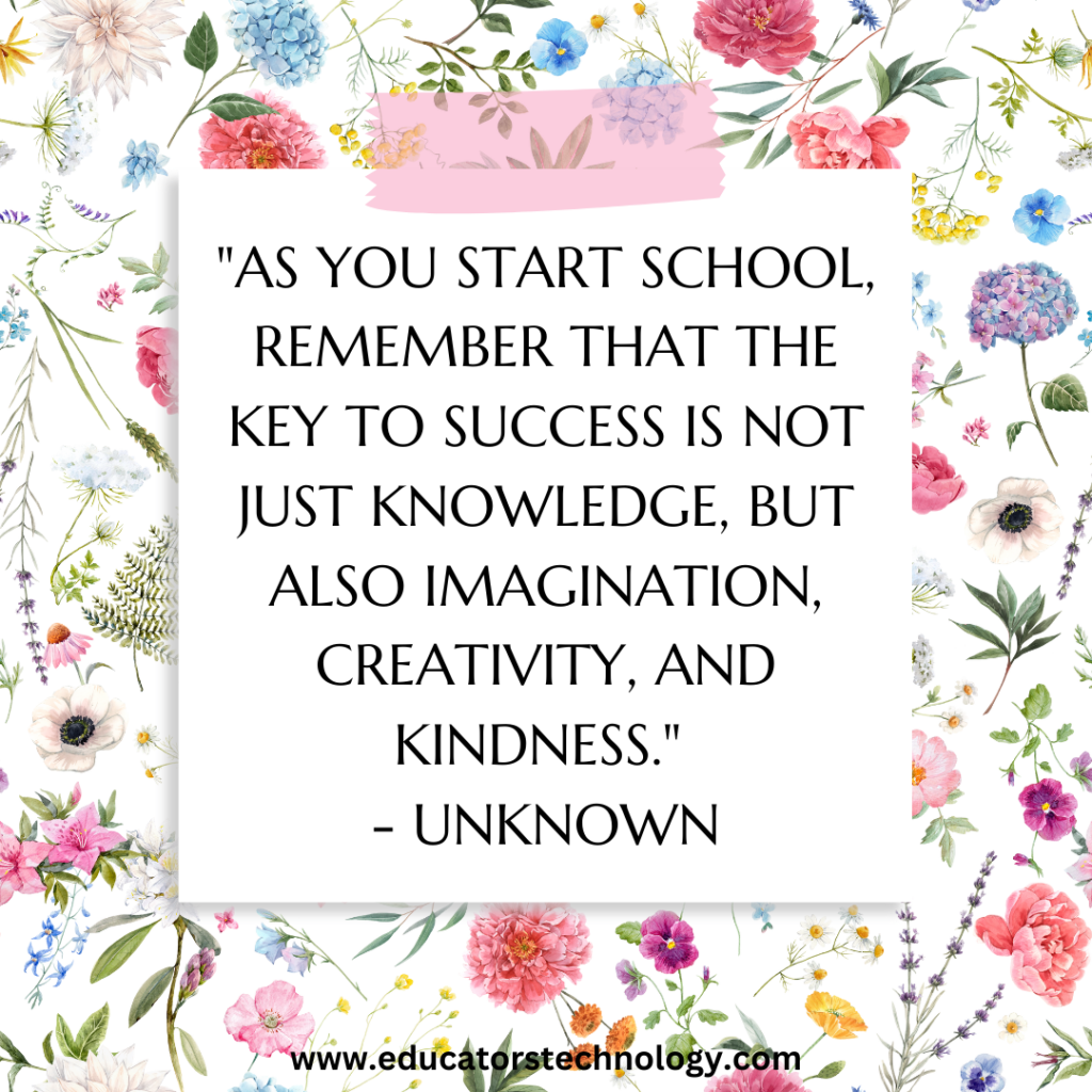 First Day of School Quotes