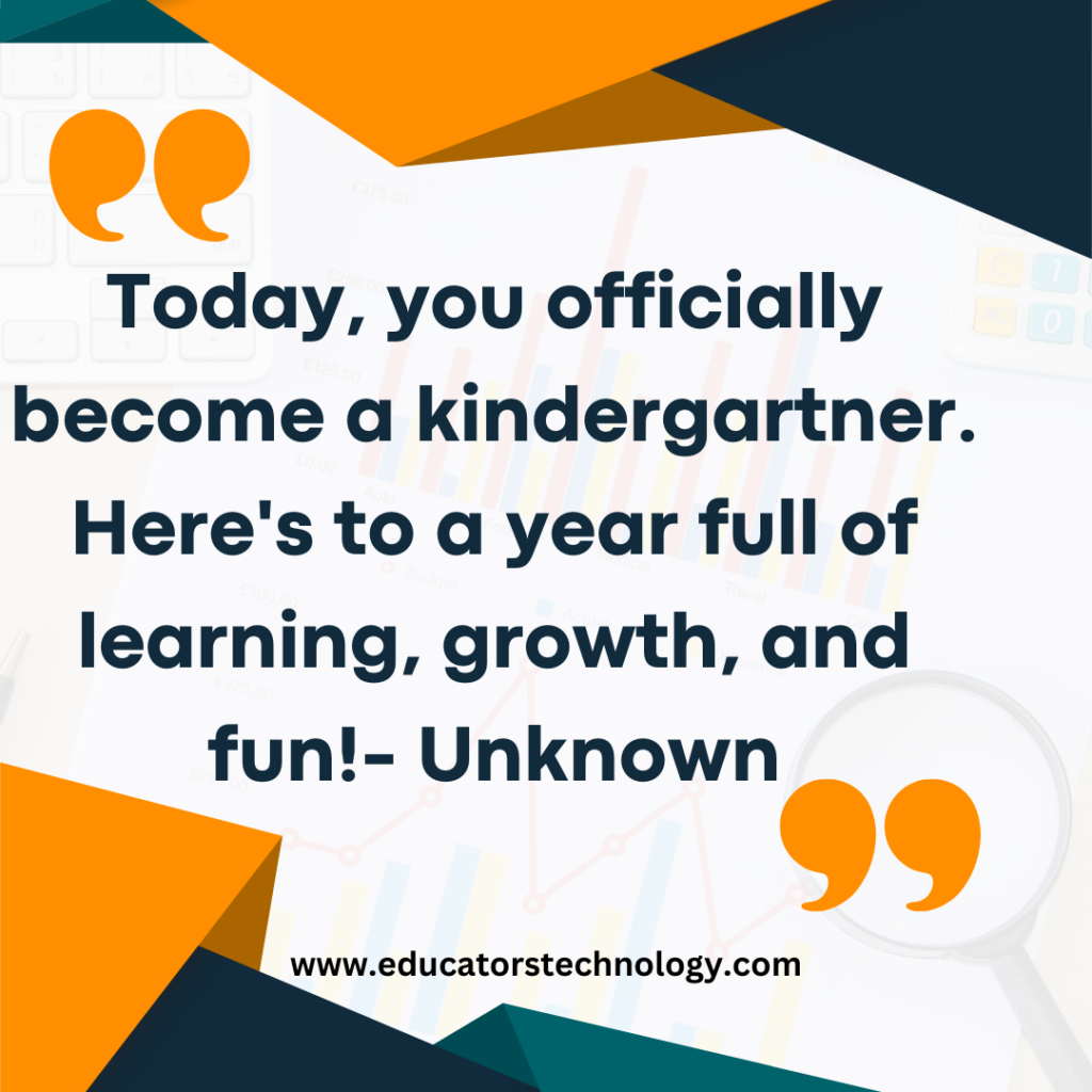 First Day of School Quotes