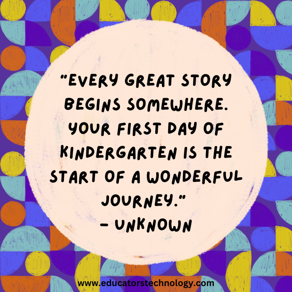 First Day of School Quotes