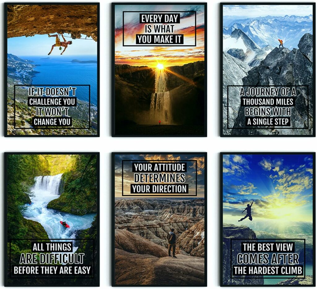 Motivational and Inspirational Quotes posters