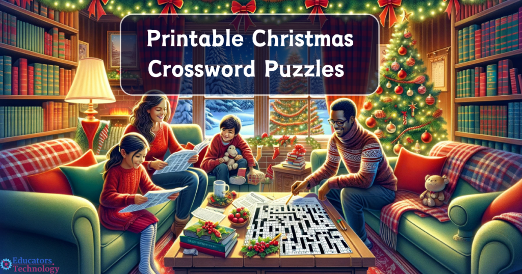 Printable Christmas Crossword Puzzles