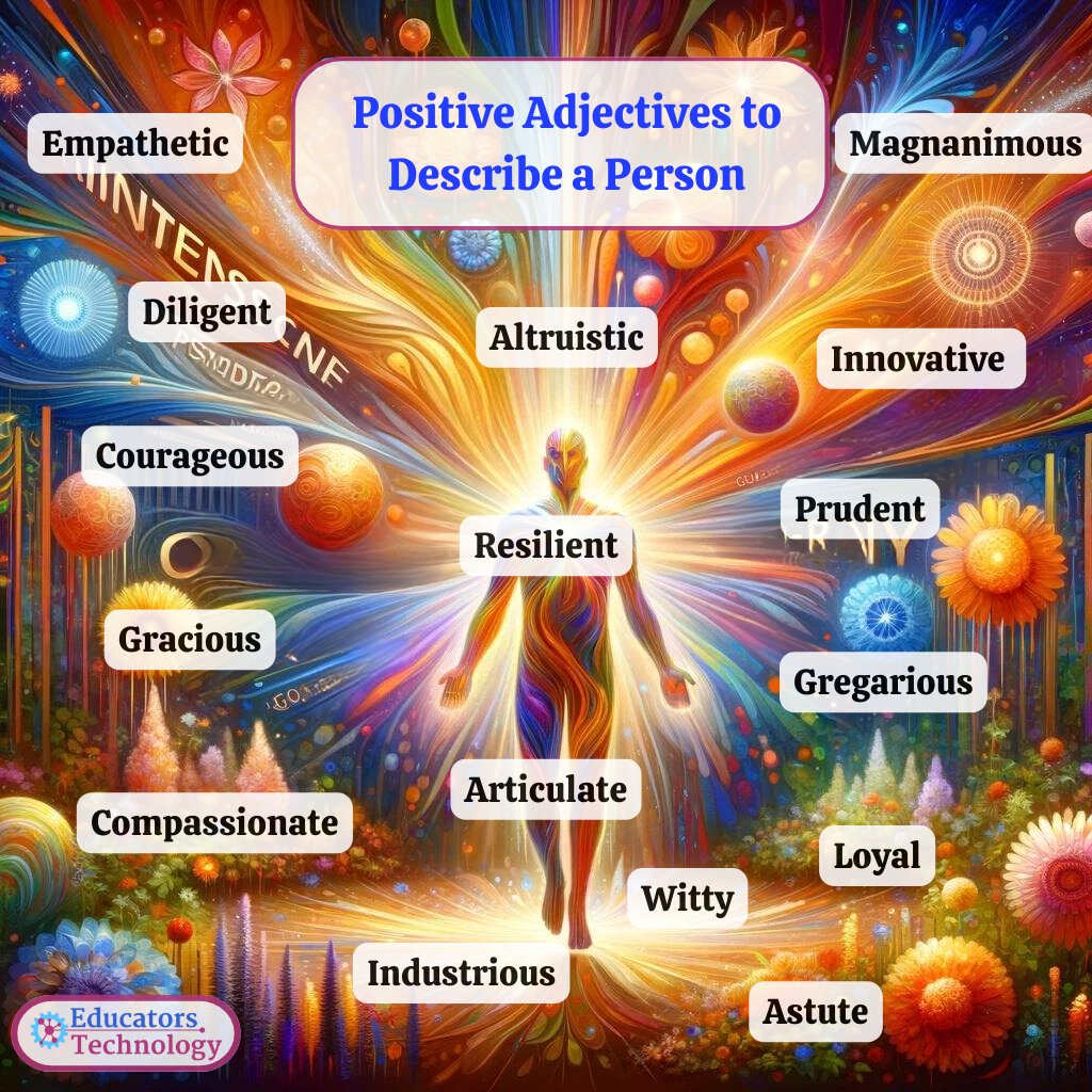 Positive Adjectives to Describe a Person