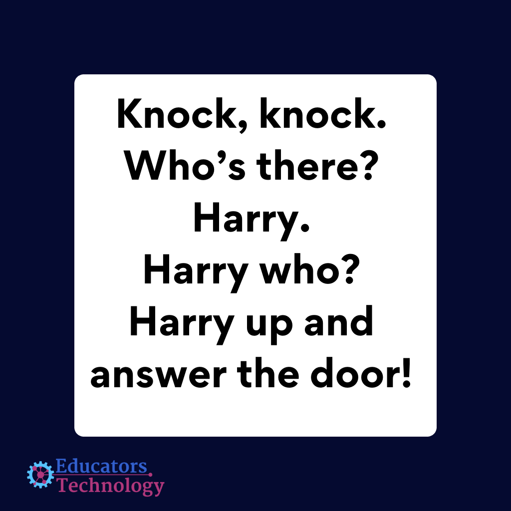 Knock Knock Jokes for Kids