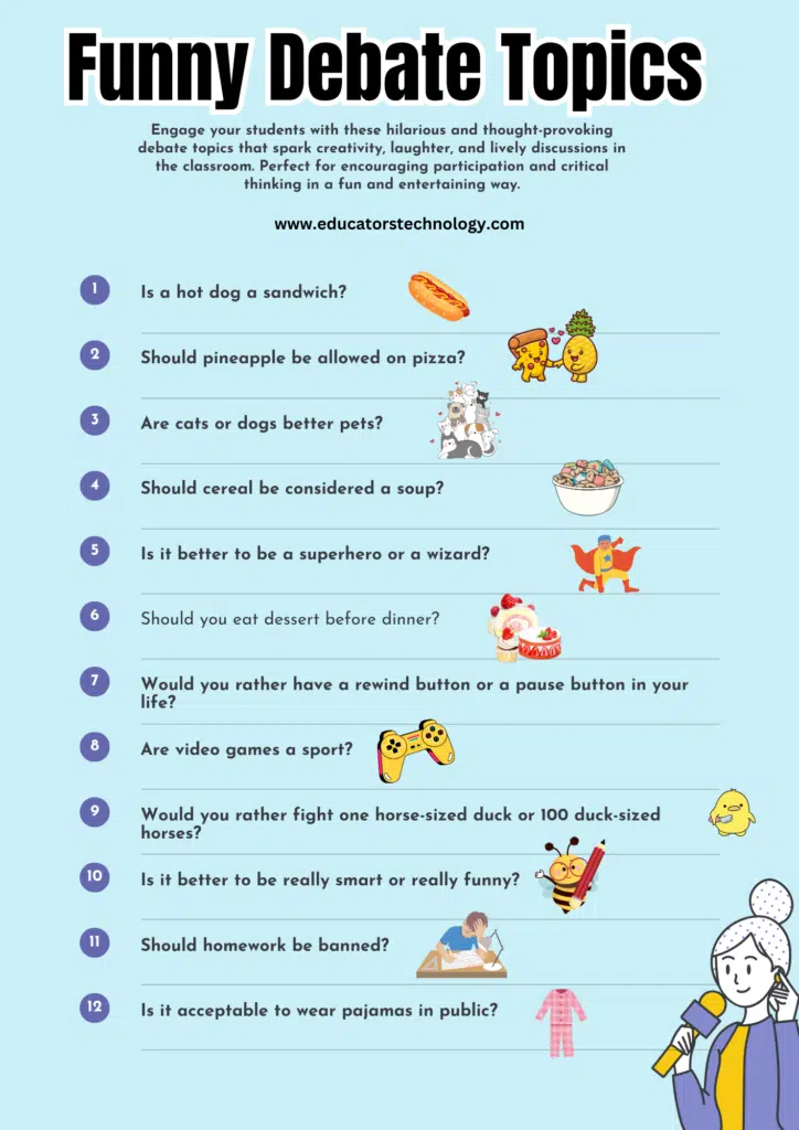 Funny Debate Topics