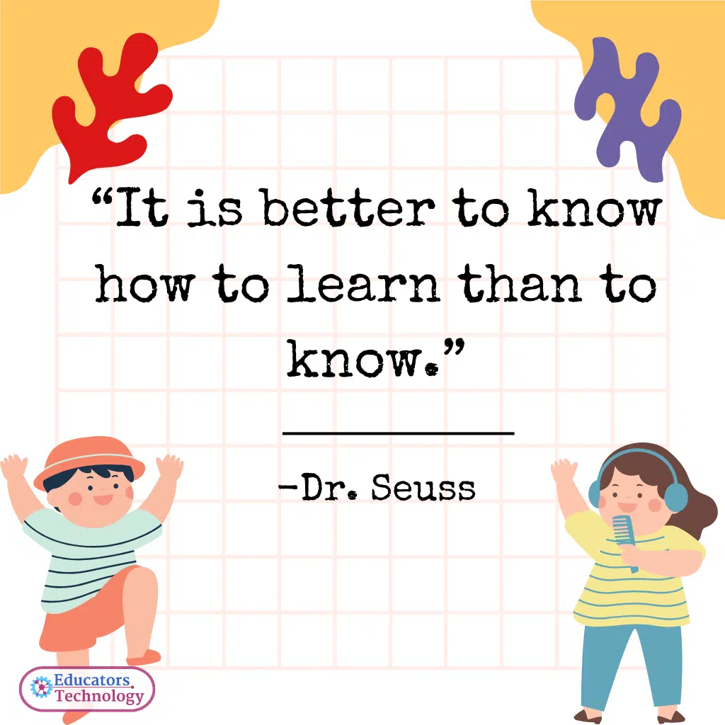 School Inspirational Quotes for Kids