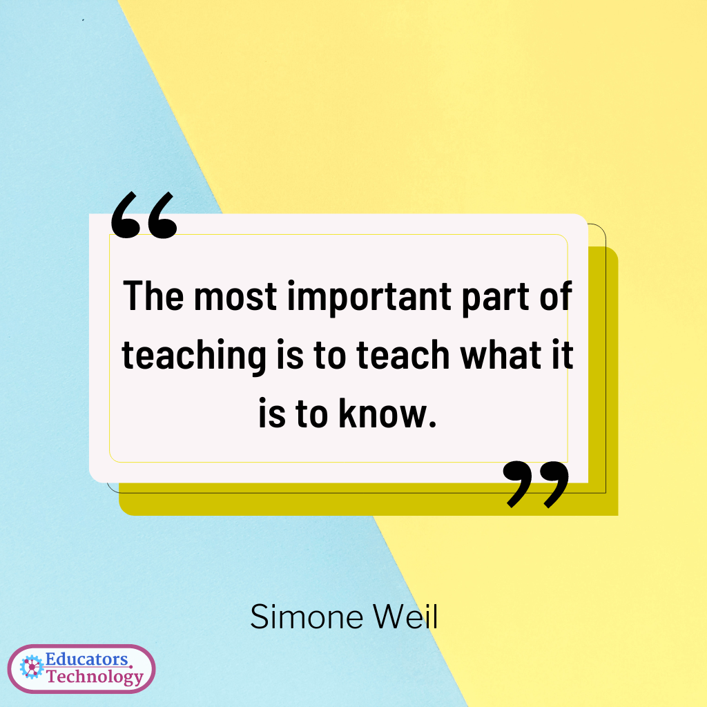 Inspirational Teacher Quotes