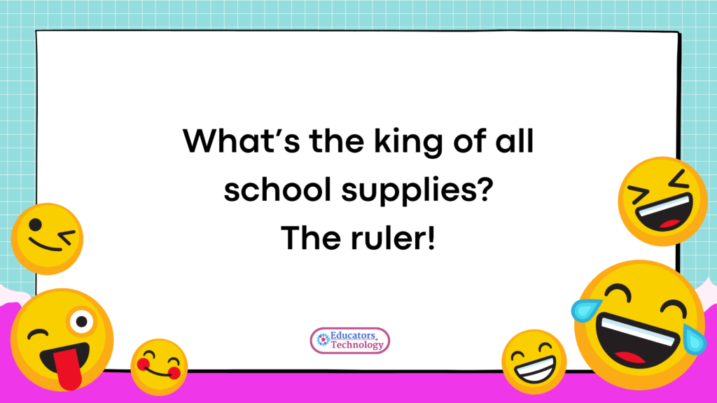 Kid Jokes about School
