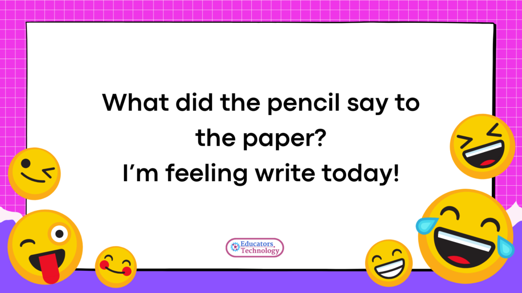 Kid Jokes about School