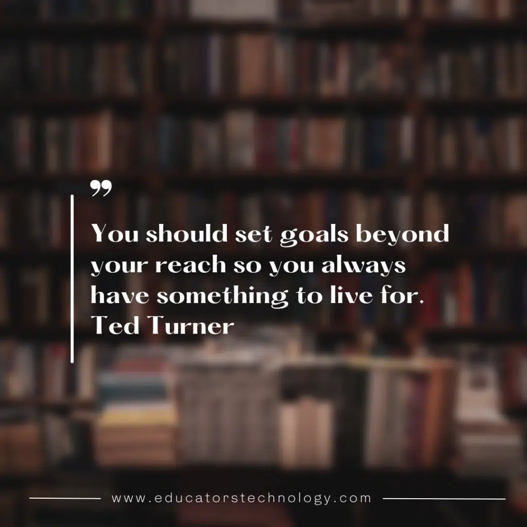 Goal Setting Quotes for Students