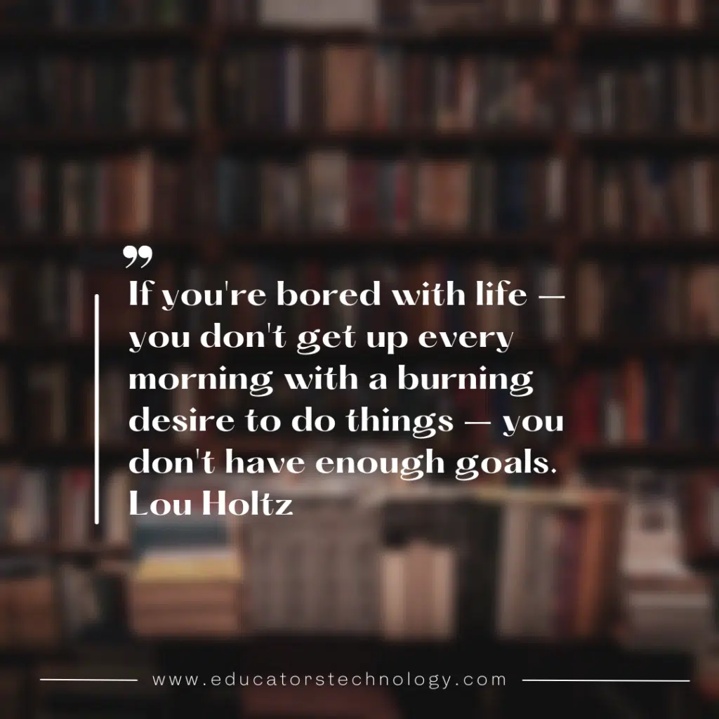 Goal Setting Quotes for Students