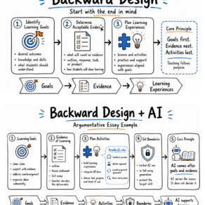 Backward Design and AI Integration in Teaching