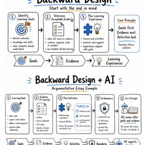 Backward Design and AI Integration in Teaching
