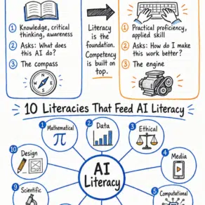 AI Literacy and AI Competency Are Not the Same Thing