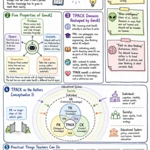 TPACK and AI: What Teachers Need to Know