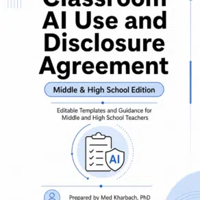 AI Use and Disclosure Agreement for Middle and High School