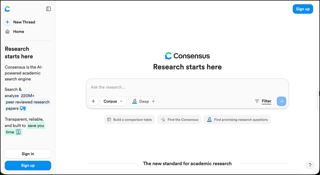 Consensus AI Review