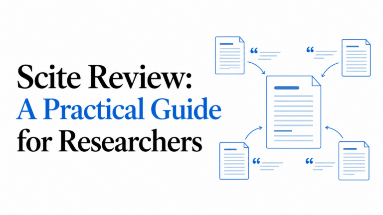 Scite Review: A Practical Guide for Researchers
