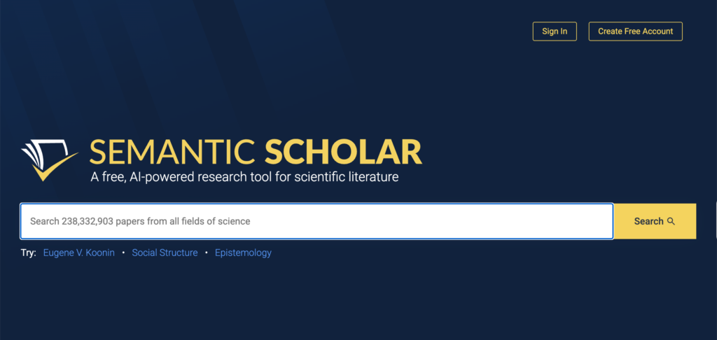 semantic scholar review