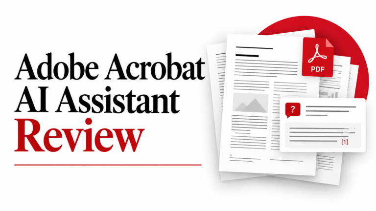 Adobe Acrobat AI Assistant Review: Reading and Exploring Research Documents
