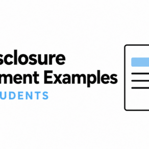 ai disclosure statement