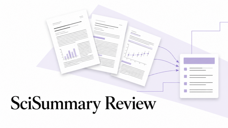SciSummary Review: Reading and Comparing Research Papers with AI