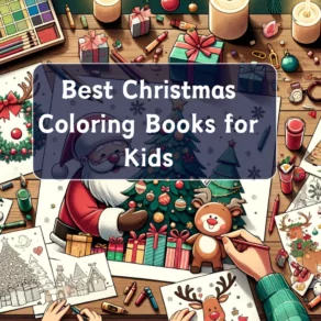 Easy Christmas coloring pages
