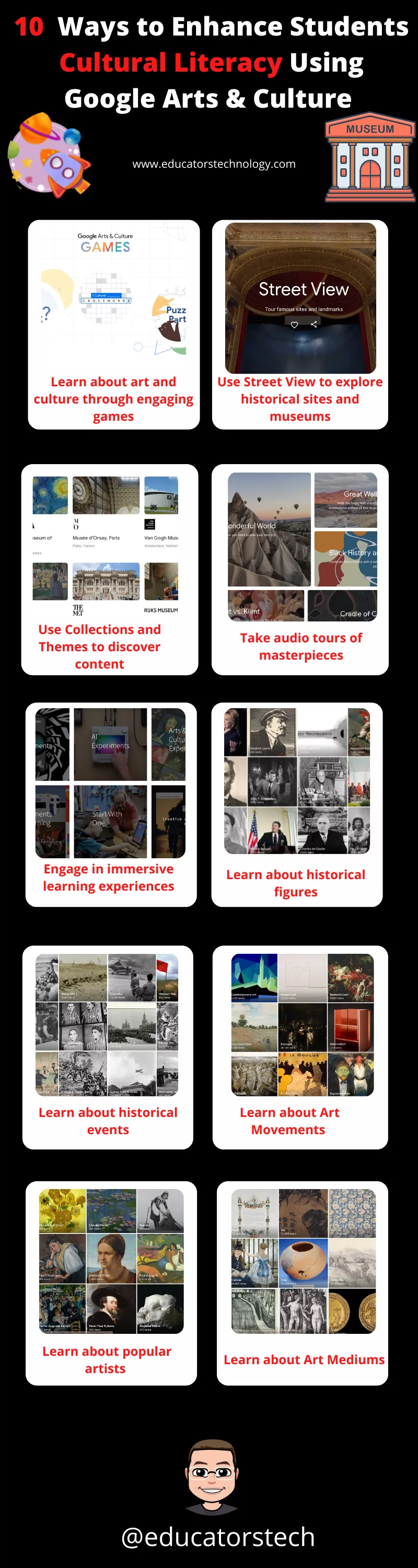 10 Effective Ways Students Can Use Google Arts & Culture to Enhance Their Cultural Literacy