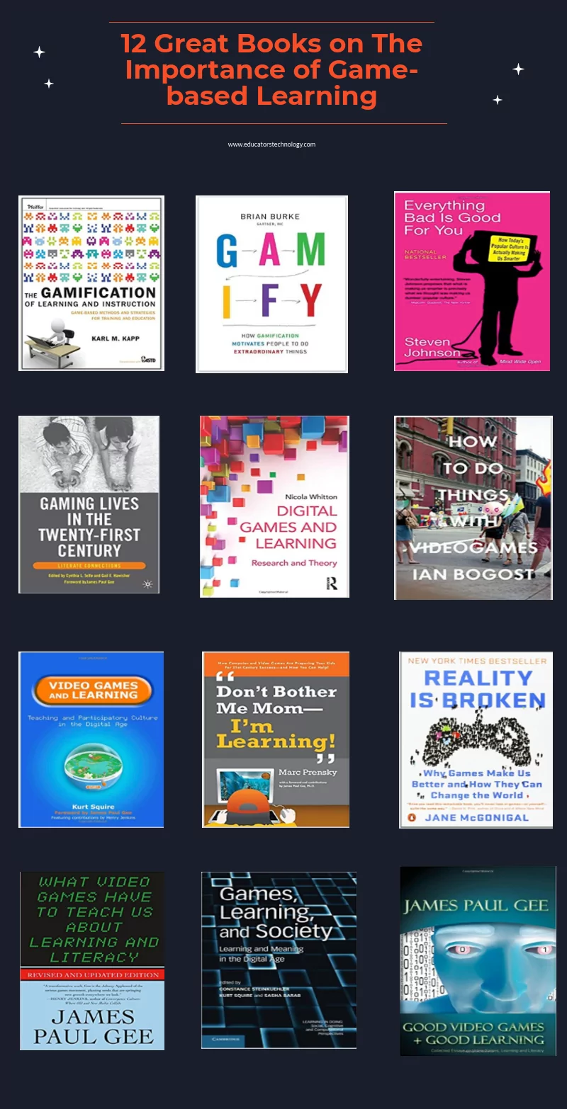 12 Great Books on The Importance of Game-based Learning