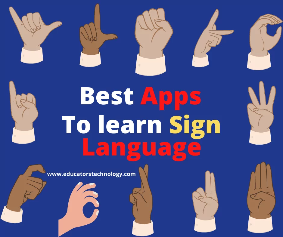 Apps to learn sign language