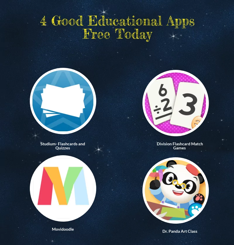 4 Good Educational Apps Free Today