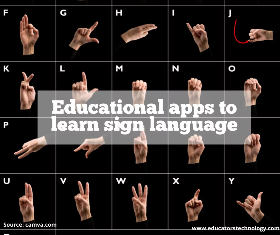Apps to learn sign language