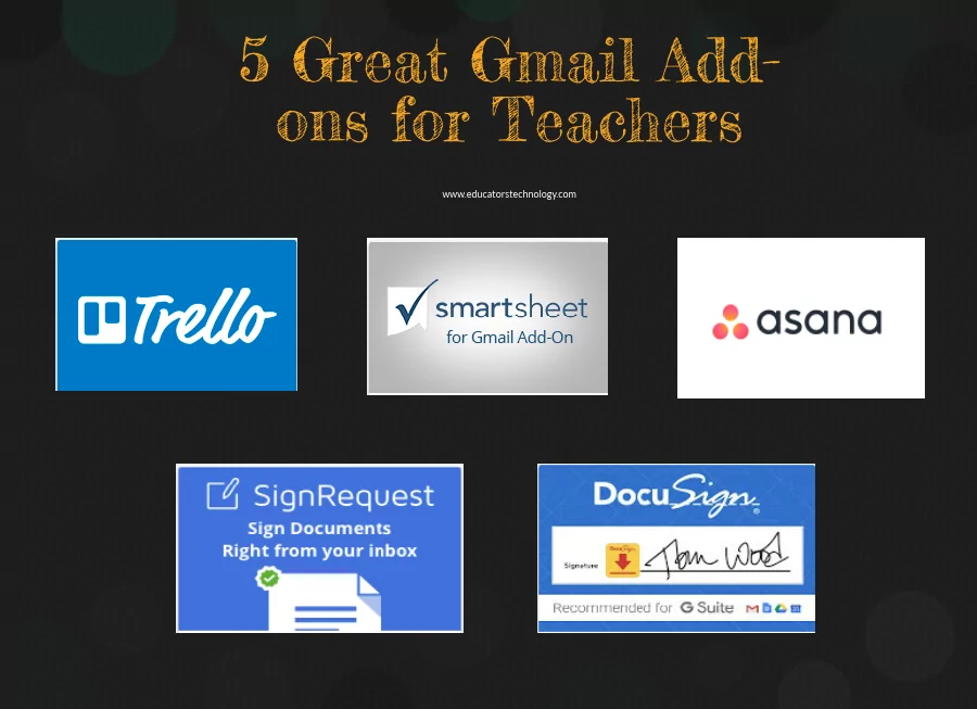 5 Great Gmail Add-ons for Teachers