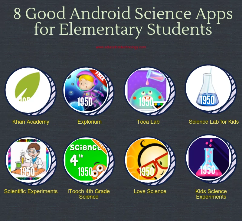 8 Good Android Science Apps for Elementary Students