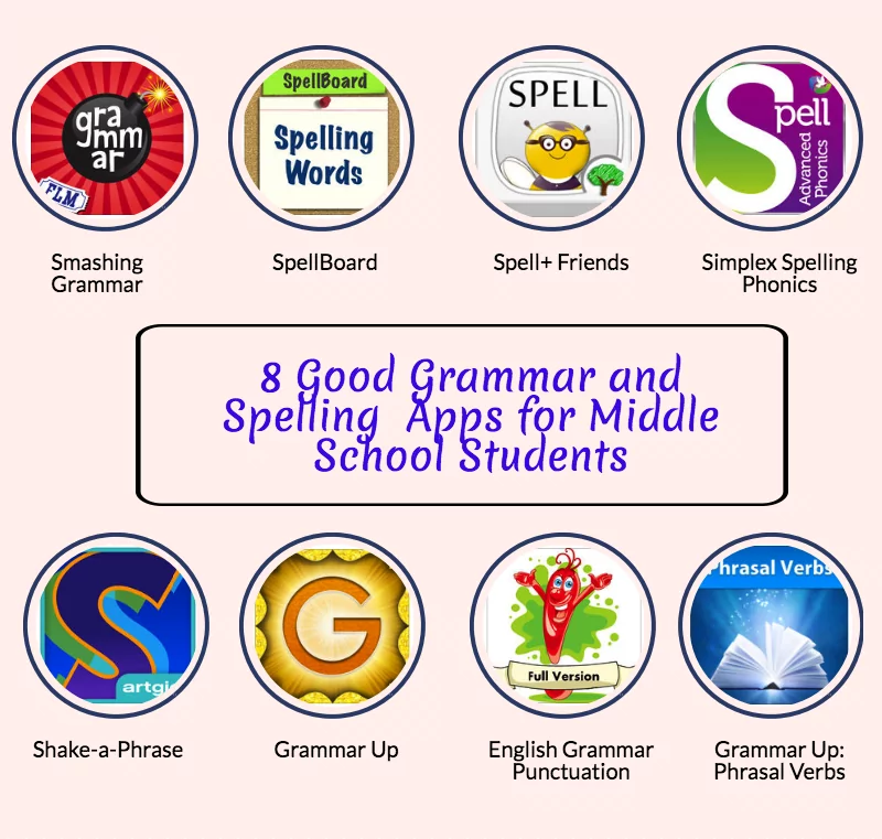 8 Good Grammar and Spelling  Apps for Middle School Students