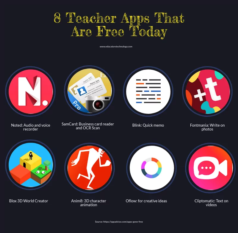8 Teacher Apps That Are Free Today