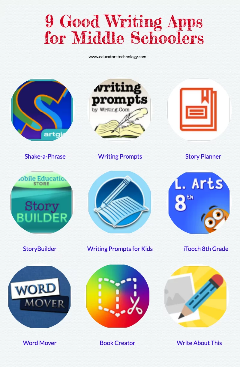 9 Good Writing Apps for Middle Schoolers