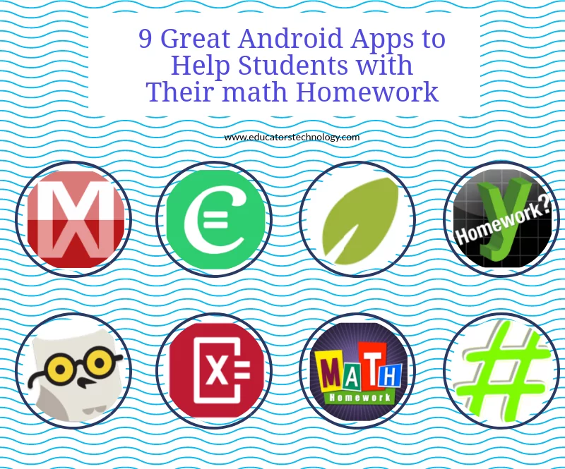 7 Great Android Apps to Help Students with Their math Homework
