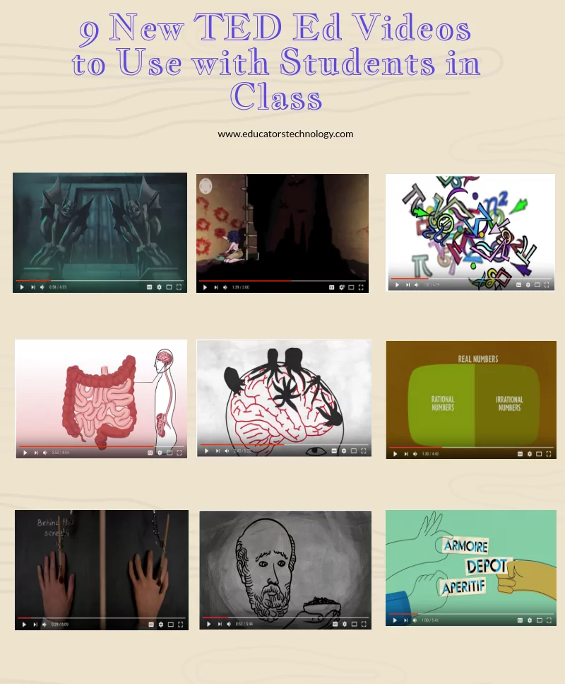 9 New TED Ed Videos to Use with Students in Class