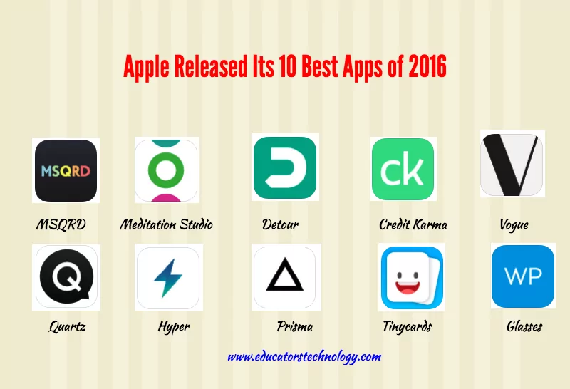 Apple Released Its 10 Best Apps of 2016