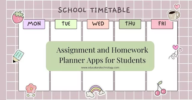 Assignment planner apps