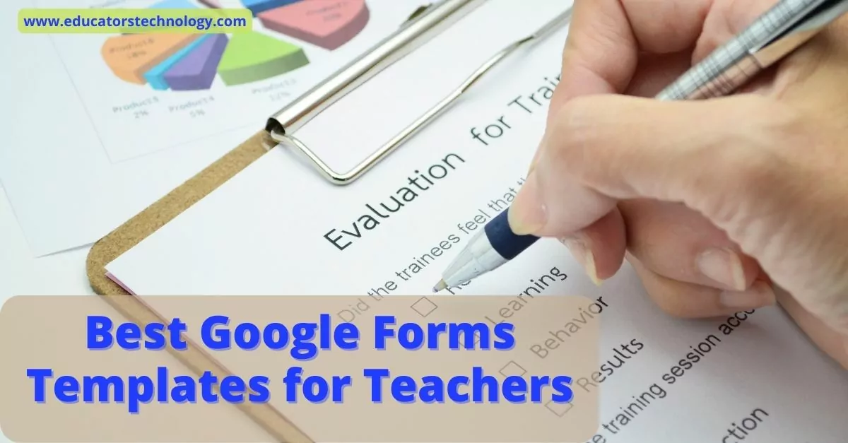Google Forms templates for teachers