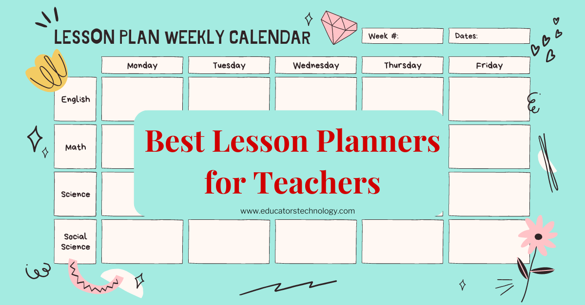 online Lesson planners